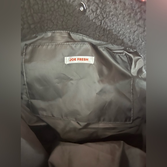 Joe Fresh Sherpa Tote Bag 🖤 - Picture 2 of 2